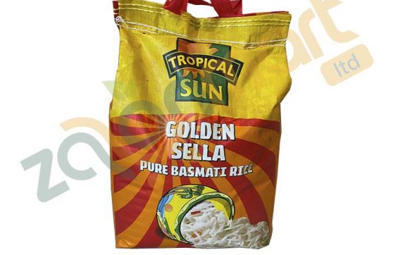 Tropical Sun golden sella Pure Basmatic rice